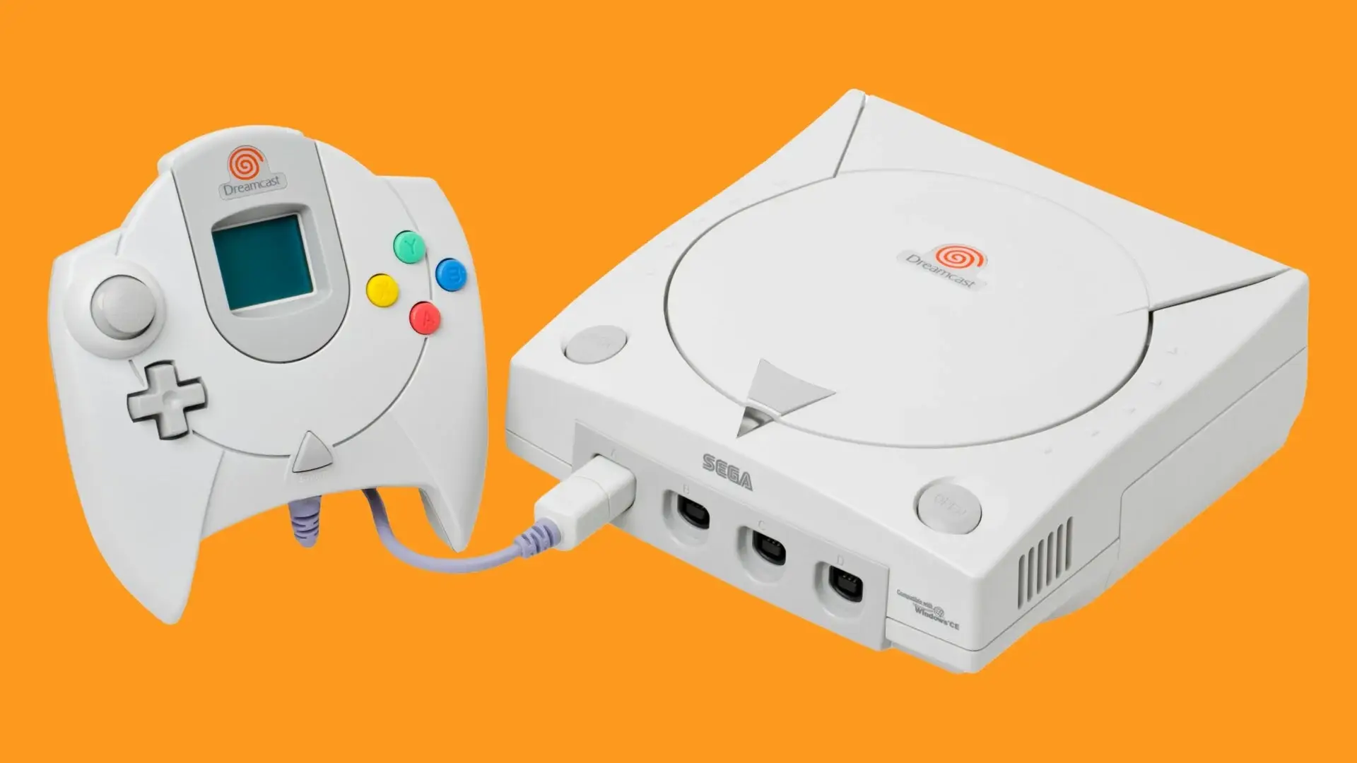 Sega Dreamcast Console Original Sega Dreamcast Console with Controller GDEMU Console