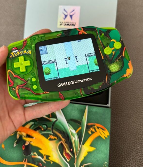 Nintendo Game Boy Advance X Rayquaza Newest V5 IPS Screen HISPEEDIDO
