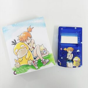 Nintendo Game Boy Color X Psych Duck & Mitsy Newest IPS Screen FunnyPlaying