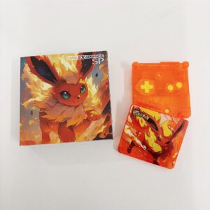 Nintendo Game Boy Advance SP X Flareon Newest V5 IPS Screen HISPEEDIDO