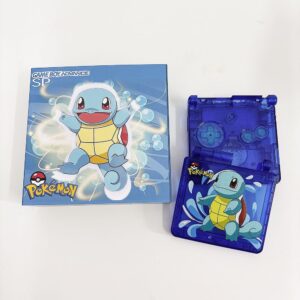 Nintendo Game Boy Advance SP X Squirtle Newest V5 IPS Screen HISPEEDIDO