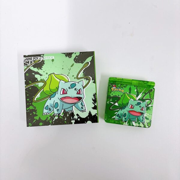 Nintendo Game Boy Advance SP X Bulbasaur Newest V5 IPS Screen HISPEEDIDO