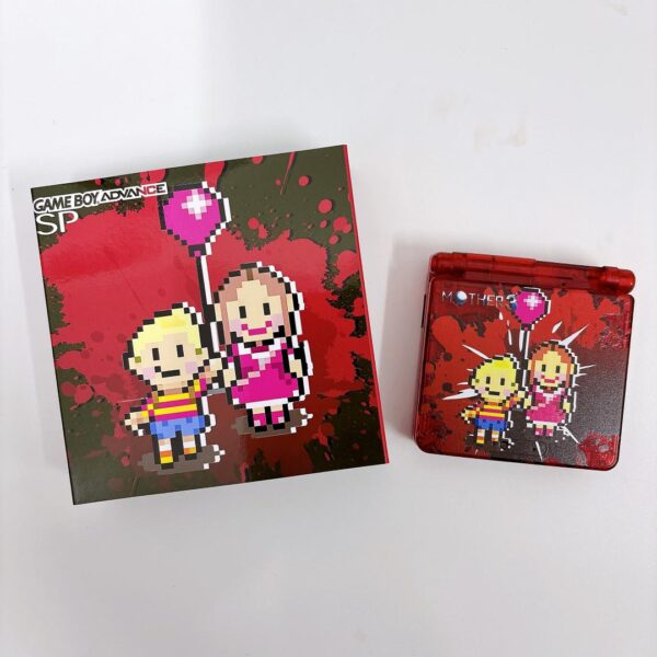 Nintendo Game Boy Advance SP X Mother3 Newest V5 IPS Screen HISPEEDIDO