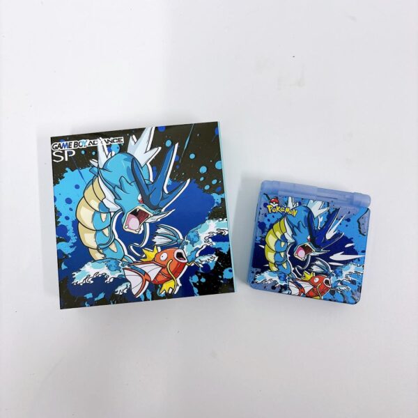 Nintendo Game Boy Advance SP X Gyarados Newest V5 IPS Screen HISPEEDIDO
