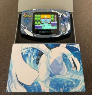 Nintendo Game Boy Advance X Lugia Newest V5 IPS Screen HISPEEDIDO