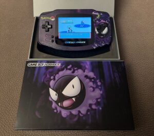Nintendo Game Boy Advance X Ghastly Newest V5 IPS Screen HISPEEDIDO