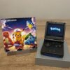 Nintendo Game Boy Advance SP Pokemon Starter Gen One Console V5 IPS Screen and Matching Box.