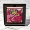 Nintendo GameBoy Advance SP Console Customised Princess Peach IPS V5 Screen. Complete with Custom Matching Box and Accessories.