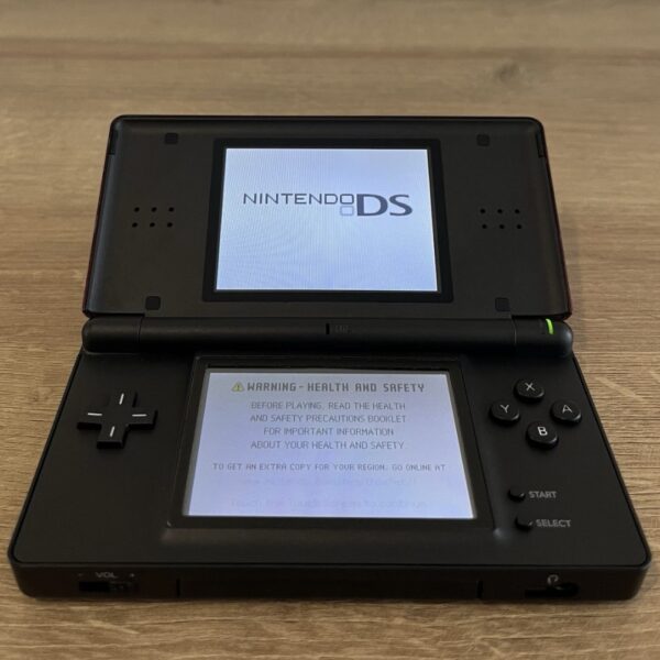 Red & Black Nintendo DS Lite Console Special Edition NEAR MINT Condition